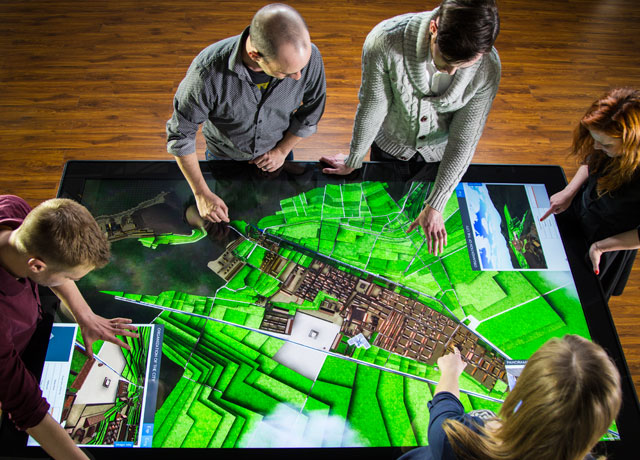 Huge size 4K UHD Multi Touch Tables from Ideum Huge size 4K UHD Multi Touch Tables from Ideum