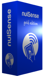 nuiSense multi touch suite gold